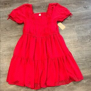NWT Thereabouts Red Kids Dress plus size 3XL
